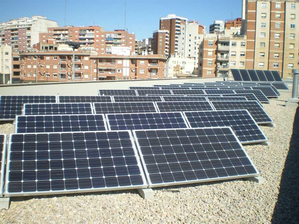 instal·lació fotovoltaica municipal