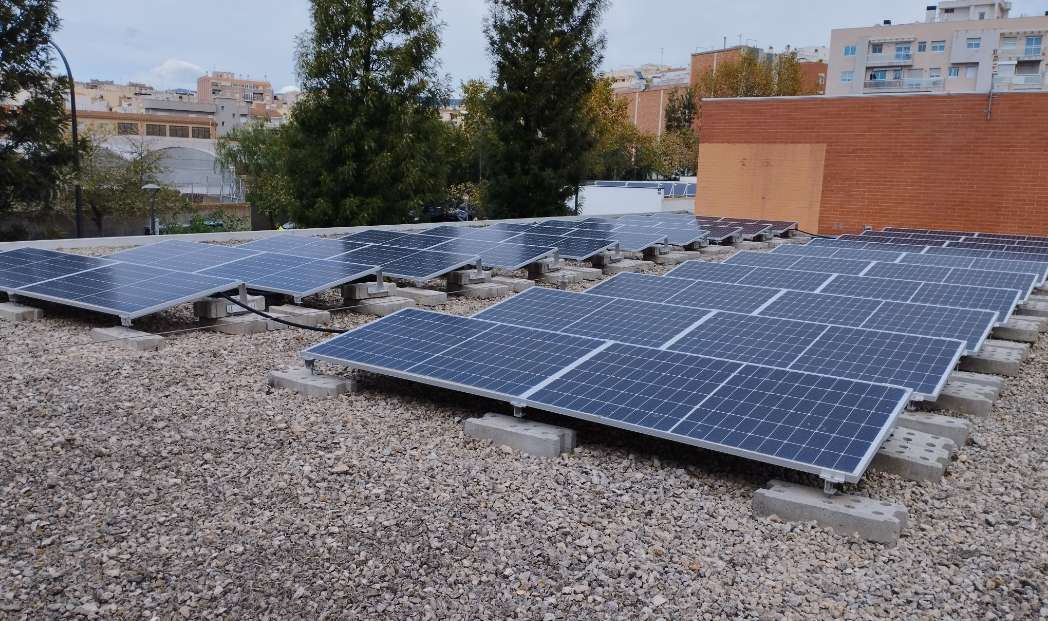 Plaques solars al CEIP Rubió i Ors